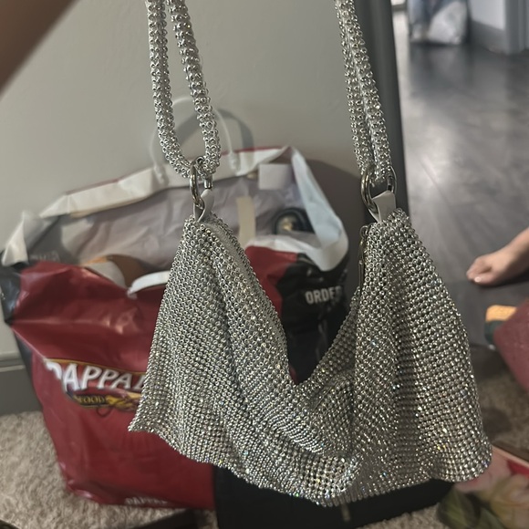 Cult Gaia inspired bag - silver - Picture 2 of 2